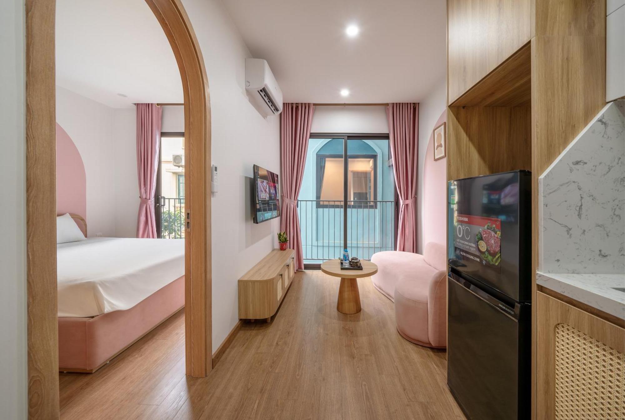 Moonlit Serviced Apartment ハノイ市 エクステリア 写真